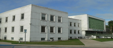 Securitecture | Okaloosa County Courthouse exterior photo of old Okaloosa County Courthouse, Securitecture Justice and Administration Facilities